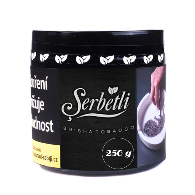 Tabák Serbetli Moscow Nights 250 g Borůvka, ostružina, malina a likér pro vodní dýmky