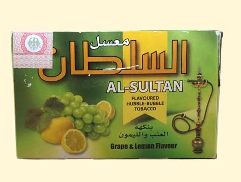 Tabák do vodní dýmky Citron s hroznem Al Sultan 50 g