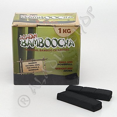 Bambusové uhlíky pro vodní dýmky BamBoocha 1 kg