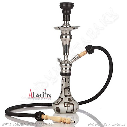 Vodní dýmka Aladin Retro 48 cm černá