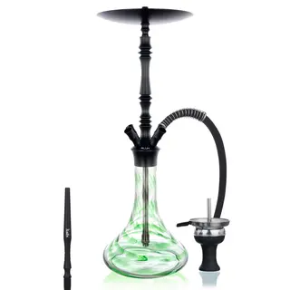 Vodní dýmka Aladin Alux M4.1 Green