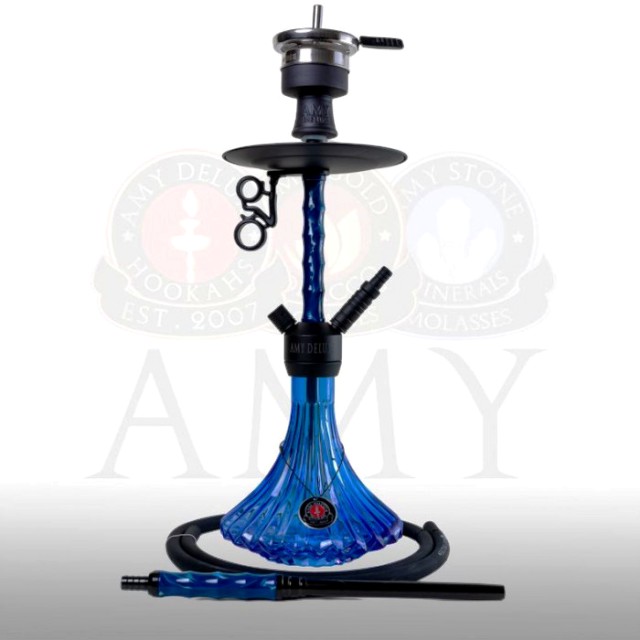 Vodní dýmka AMY Alu Dervish S 01 123-02 blue blue  pro vodní dýmky