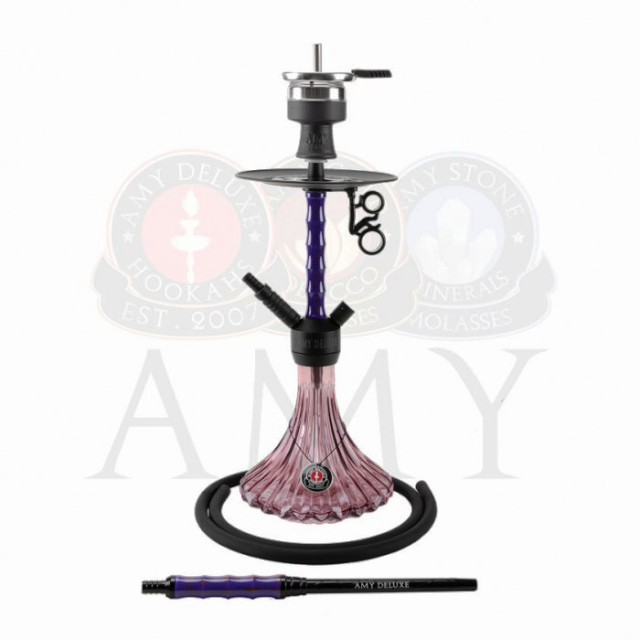 Vodní dýmka AMY Alu Dervish S 01 123-02 purple purple  pro vodní dýmky