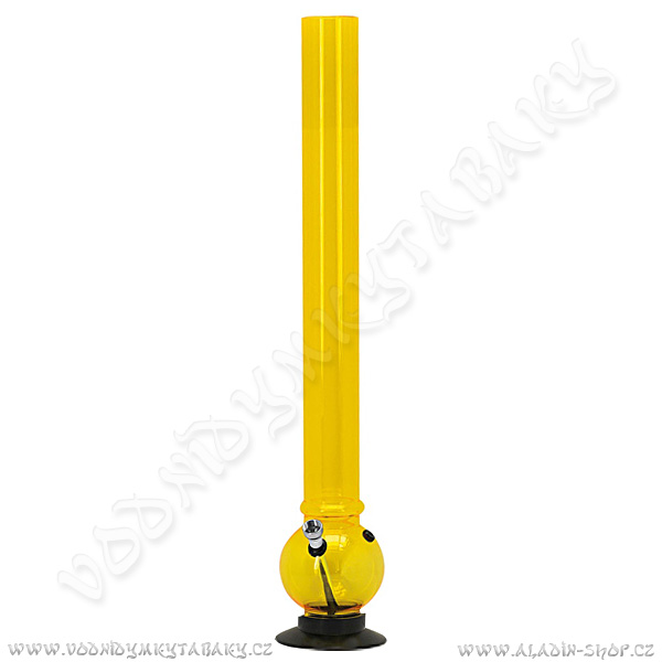 Bong acrylic AT000Y žlutá 55 cm