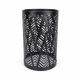 Bezpečnostní mřížka na uhlíky N4 Black Výška 19 cm, ∅ 12 cm pro vodní dýmky