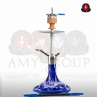 Vodní dýmka AMY Little Feather SS11 62 cm - blue