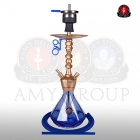 Vodní dýmka AMY Alu Diamond S 062 gold blue