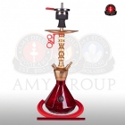 Vodní dýmka AMY Alu Diamond S 062 gold red