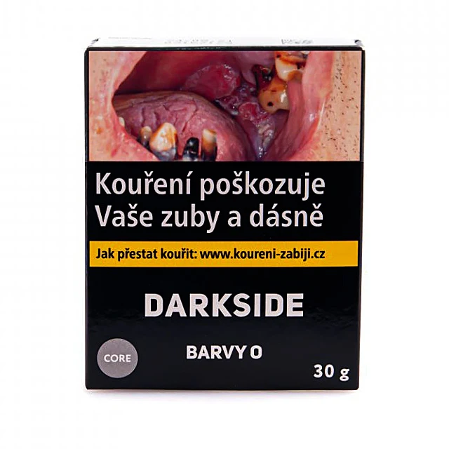 Tabák Darkside Core Barvy O 30 g Pomeranč pro vodní dýmky