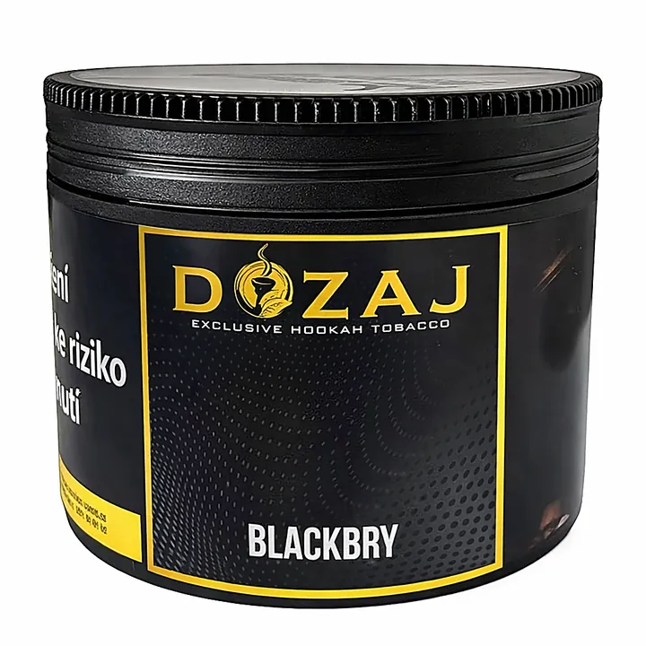 Tabák Dozaj Gold BlackBry 200 g Ostružina pro vodní dýmky