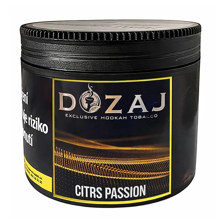 Tabák Dozaj Gold Citrs Passion  200 g Mix citrusů s marakujou pro vodní dýmky