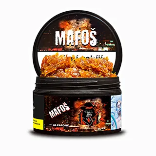 Tabák Mafoš Al Capone 50 g Borůvka, ostružina a citron pro vodní dýmky