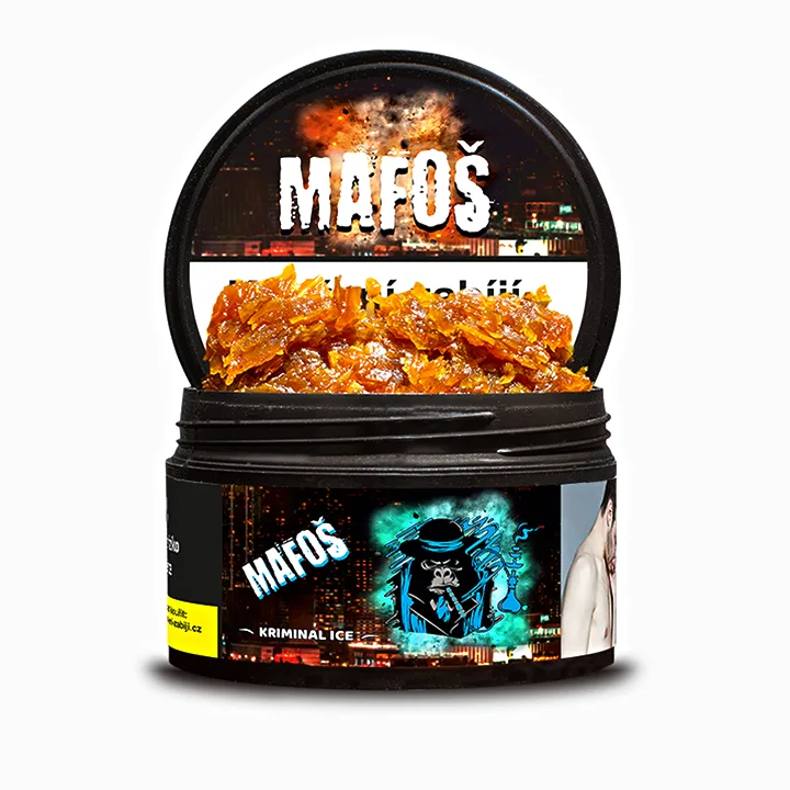 Tabák Mafoš Kriminal Ice 50 g Ledový bonbón pro vodní dýmky