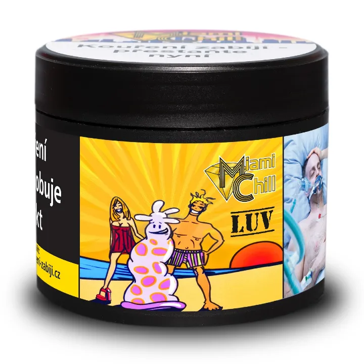 Tabák Miami Chill LUV 100 g Melouny, grapefruit, maracuja, máta pro vodní dýmky