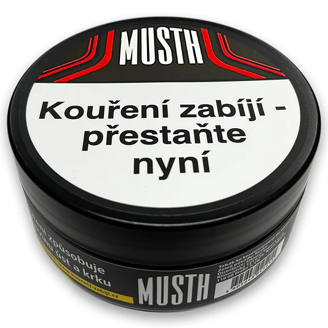 Tabák MustH Straw Brri 125 g Jahoda pro vodní dýmky