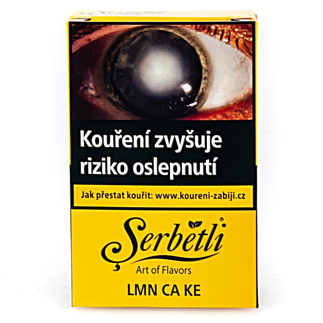 Tabák Serbetli Lmn Ca Ke 50 g Citronový koláč pro vodní dýmky