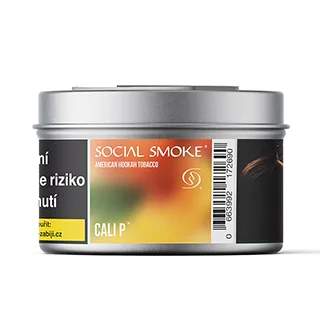 Tabák Social Smoke Cali P 200 g Broskev pro vodní dýmky