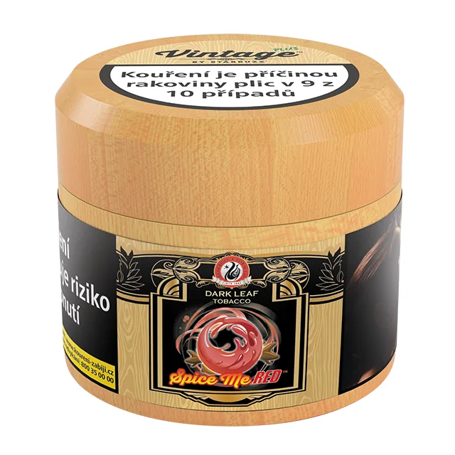 Tabák Starbuzz Vintage Spice me Red 250 g Jahoda, malina, rybíz a koření pro vodní dýmky