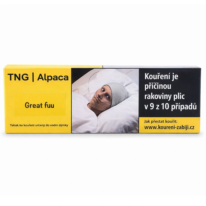 Tabák TNG Alpaca Great Fuu 250 g Mango pro vodní dýmky