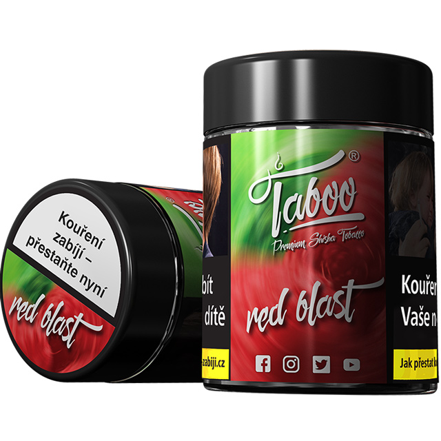 Tabák Taboo Red Blast 50 g