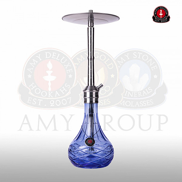 Vodní dýmka AMY Xpress Chill SS30.01 blue Pouze tělo a váza pro vodní dýmky